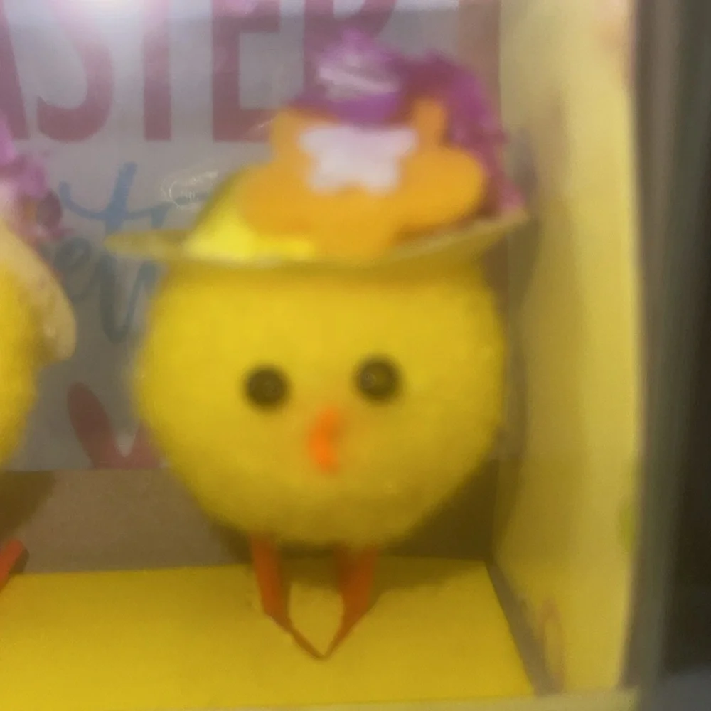 Yellow Easter Chick Decorations